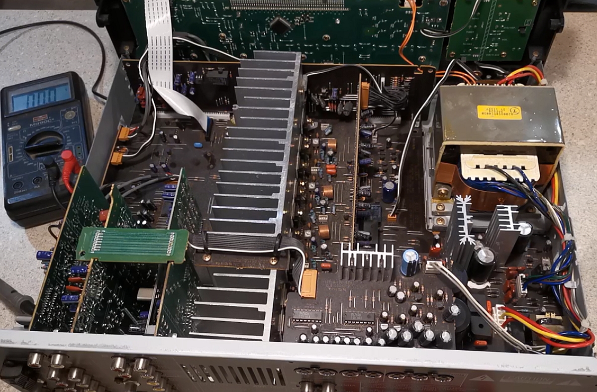 Denon AVR-1802 Power Circuits Repair